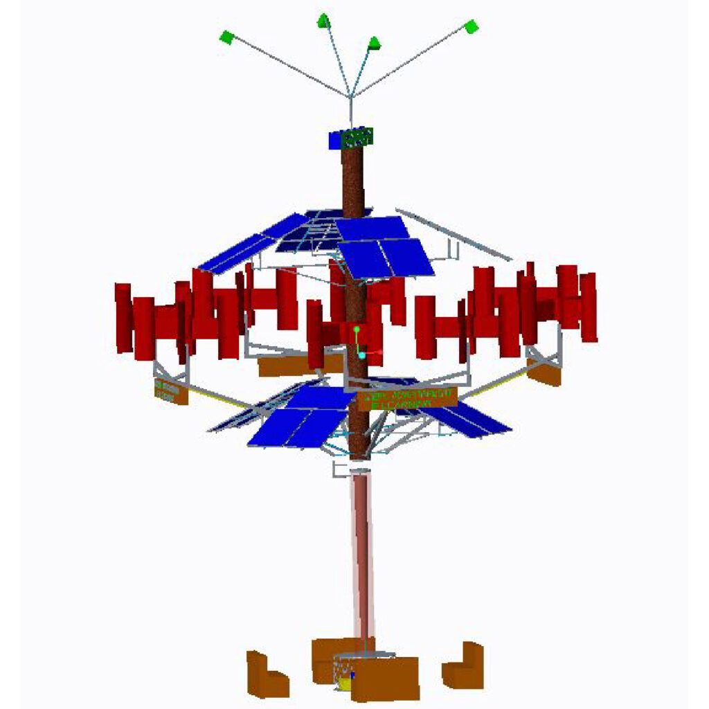 Innovative Solar & Wind Tree